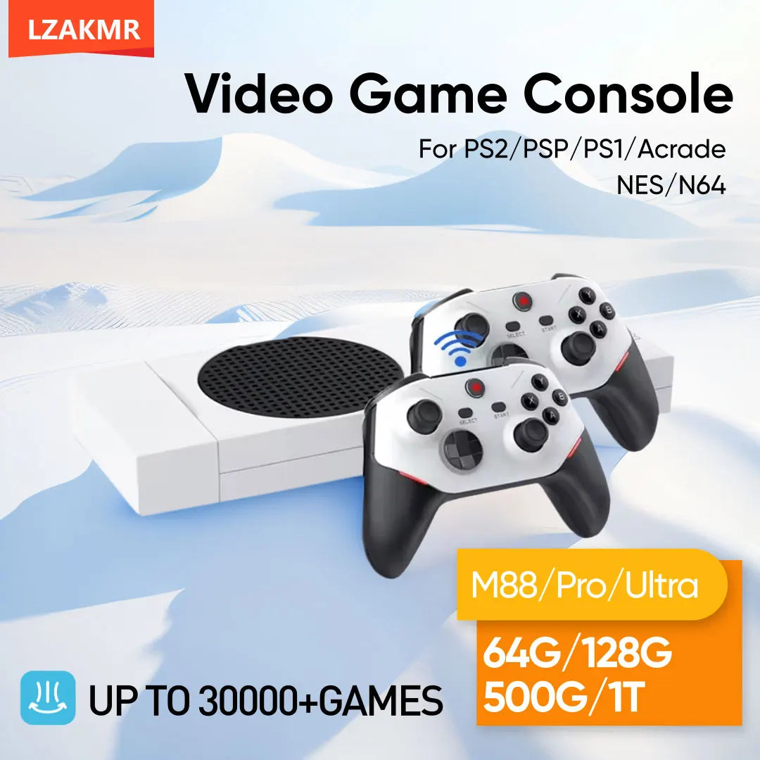 2025 M88/Pro/Ultra open source Video Game Console For PS2 large 3D 128G 20000+ classics games Home Retro Video TV Gaming Player
