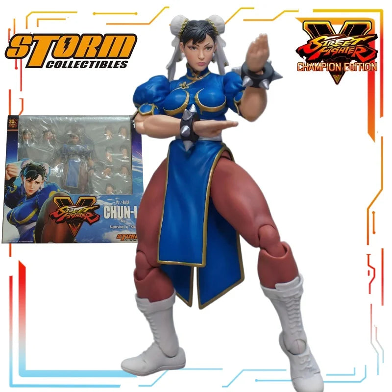 Brand New Spot Goods STORM COLLECTIBLES Original Street Fighter Movable Series ALEX Anime Figure Model Toys Model Gifts for Boys
