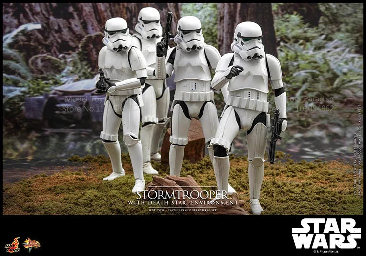 HotToys HT MMS736 1/6 Collectible Toys Stormtrooper Star Wars White Death Star Soldier 12inch Action Figure Model Fans Gifts