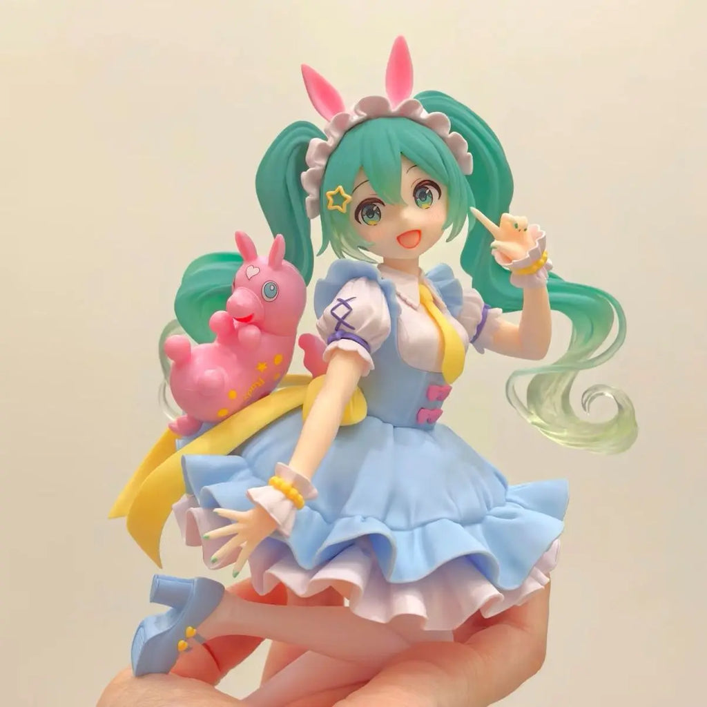 20CM Hatsune Miku Anime Figure Kawaii Fairy Tales Miku Action Figure Lollipop Girl Figurine PVC Collection Ornaments Model Toys