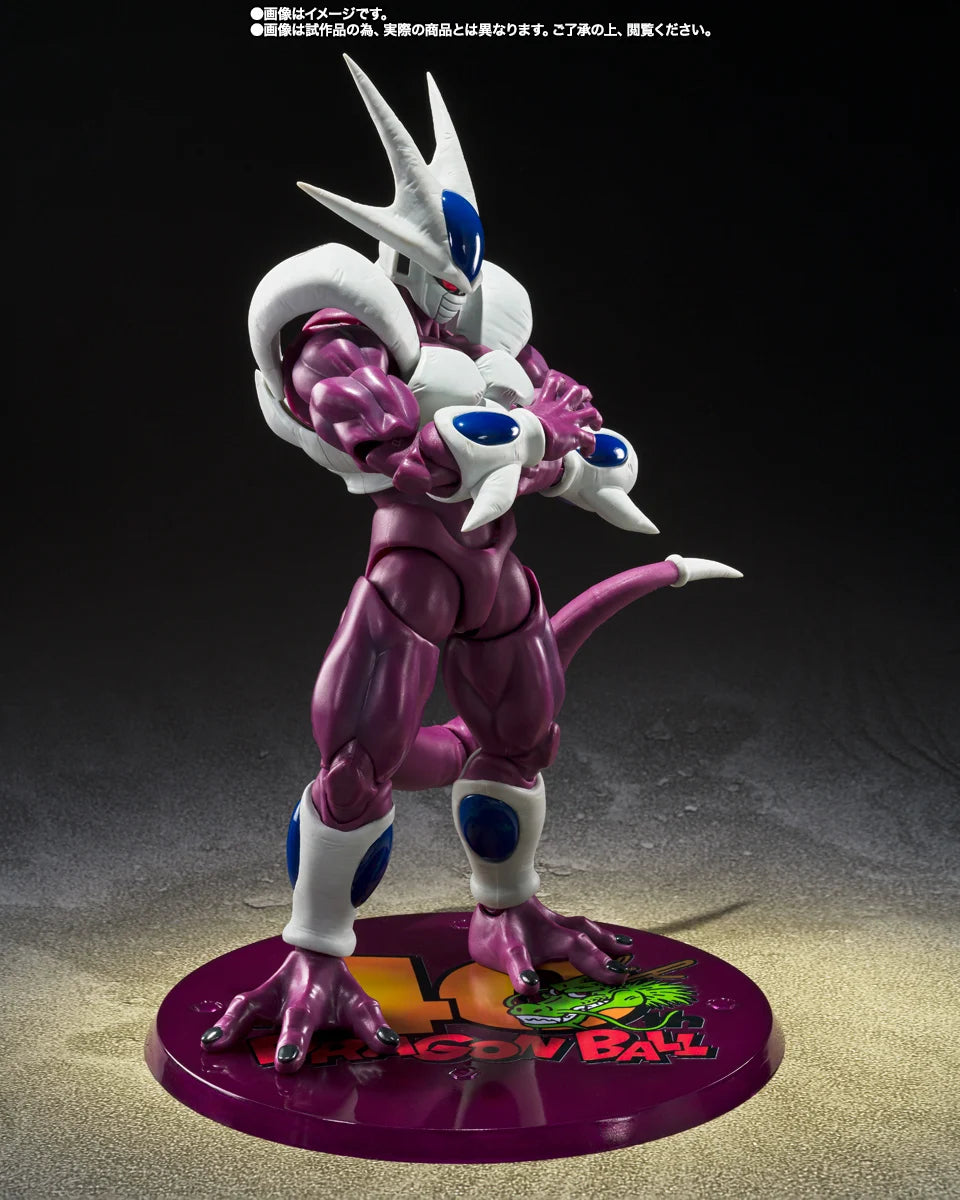 In stock Bandai S.H.Figuarts DRAGON BALL Z COOLER FINAL FORM 40th Anniversary Reissue Edition Anime Action Figures Model Toy