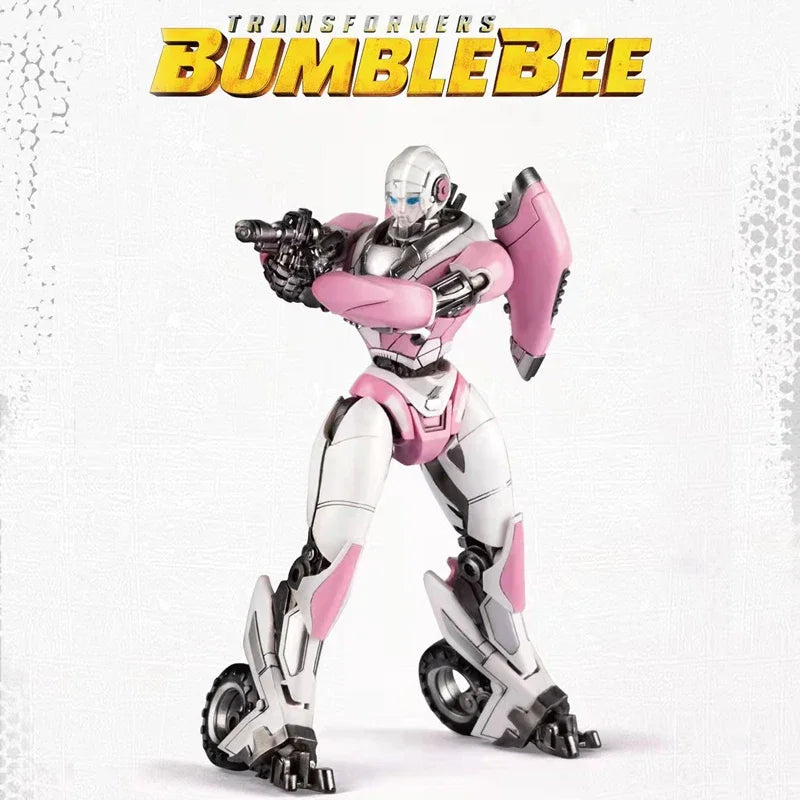 Trumpeter 08128  Assembly Model Transformers Bumblebee Arcee Glue-free Movable Plastic Model Figures DIY for Gundam Model Hobby