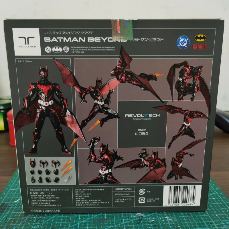 KAIYODO Future Bat Amazing Yamaguchi Red Black Ver Movable Wings Collectible Action Figure Model Toy Decoration Gift In Stock