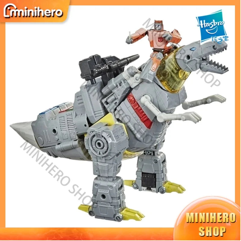 In Stock Original Hasbro Studio Series SS-86 06 Grimlock L-Class Articulated Super Action Figure Collectible Model for Adults