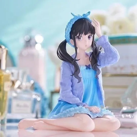 Lycoris Recoil Аниме Фигурки Nishikigi Chisato Кукла Екшън Фигурка Лолита Сладко Момиче Декорация Модел Играчки за Подарък