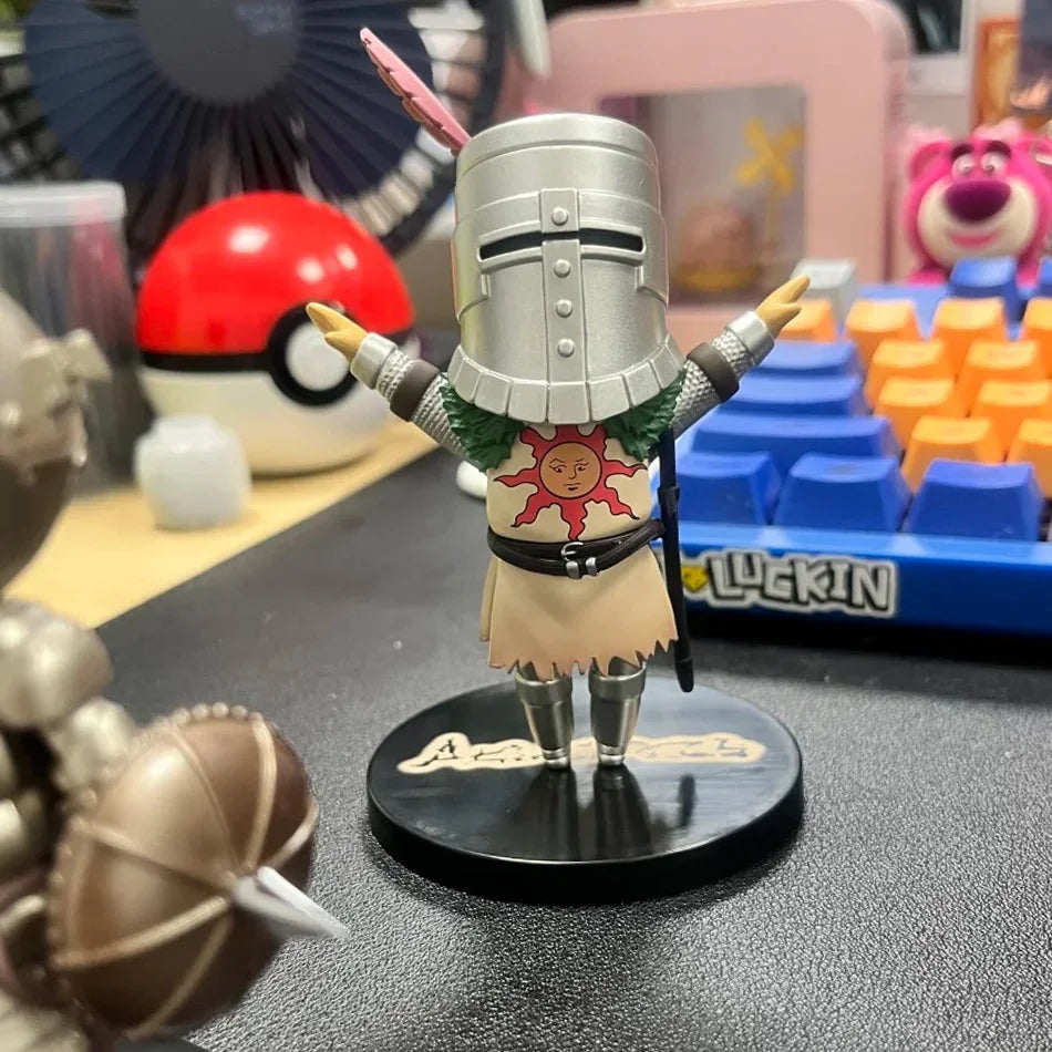 New Q version Dark Souls Anime Action Figure Solaire Artorias Ornstein Fire Keeper Doll Anime Figurine Model Toys