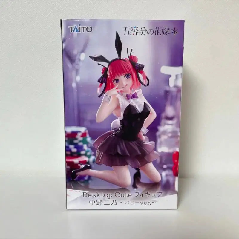 In Stock Genuine TAITO Gotoubun no Hanayome Nakano Ichika Nino Miku Yotsuba Itsuki Bunny Girl Prize Figure Pretty Model Gifts