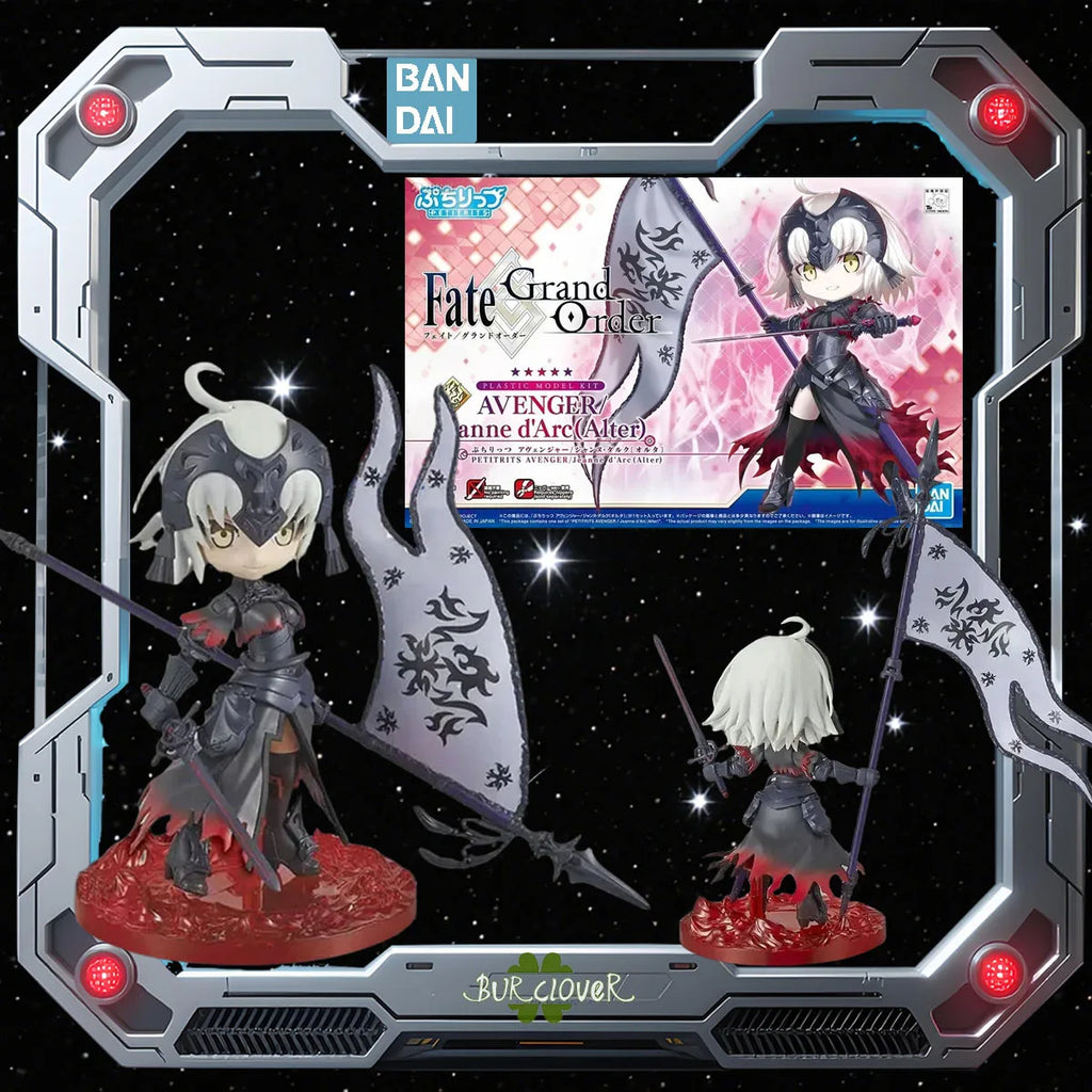 High Quality Genuine Petitrits Fate Grand Order AVENGER/JEANNE d'Arc (Alter) Bandai Anime Model Toys Action Figure Gifts Collect