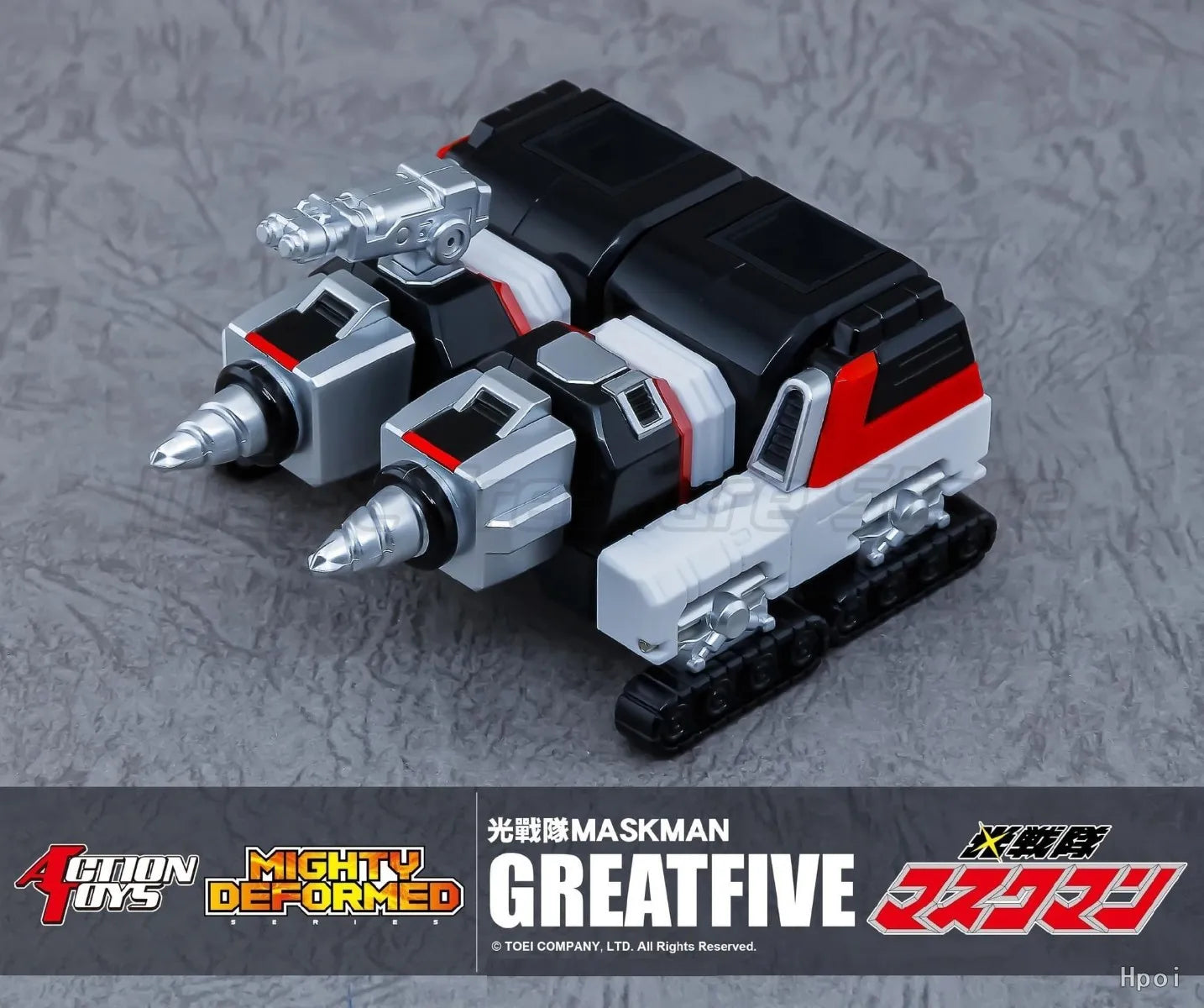 【MT】Original Action Toys MIGHTY DEFORMED Hikari Sentai Maskman Great Five Combine Motivated Mecha Model Toys