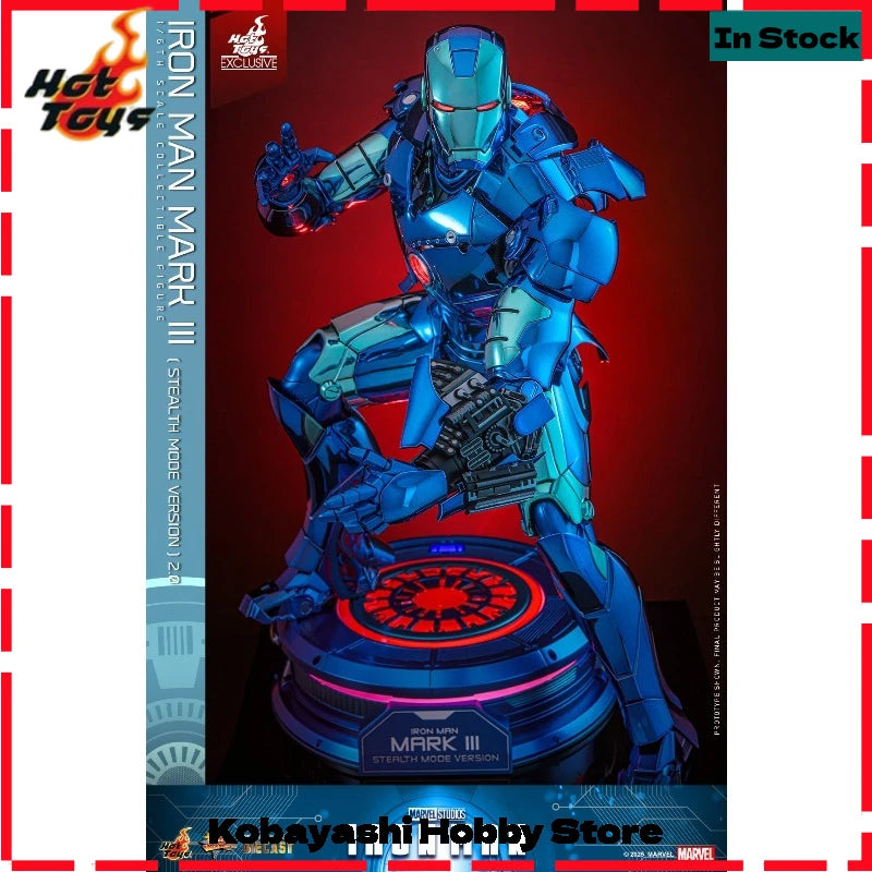In Stock Hot Toys HT Iron Man MK3 Stealth Ver 2.0 MMS814D71 Alloy 1/6 Scale Collectible Figure