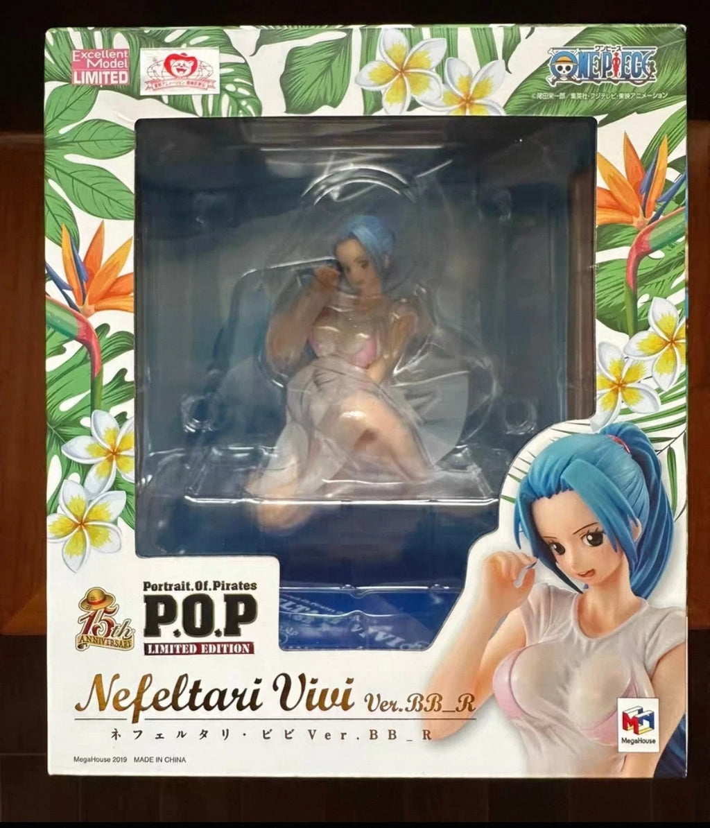 In Stock MegaHouse POP Limited Edition Excellent Model Anime One Piece Vivi Ver.BB_R Violet Action Figures Model Toys Gift DT