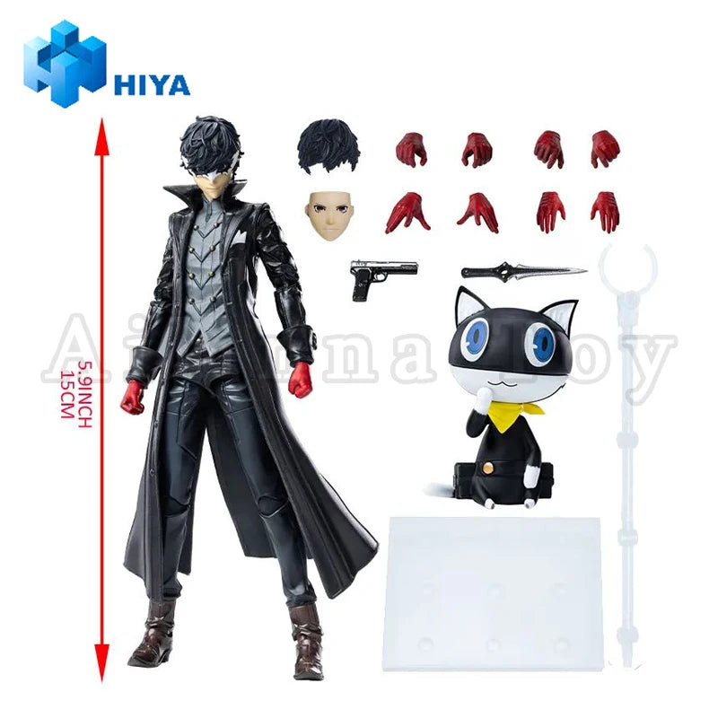 HIYA 15CM Action Figure Exquisite Basic Series Persona 5 JOKER Anime Model Collection Toy  For Gift