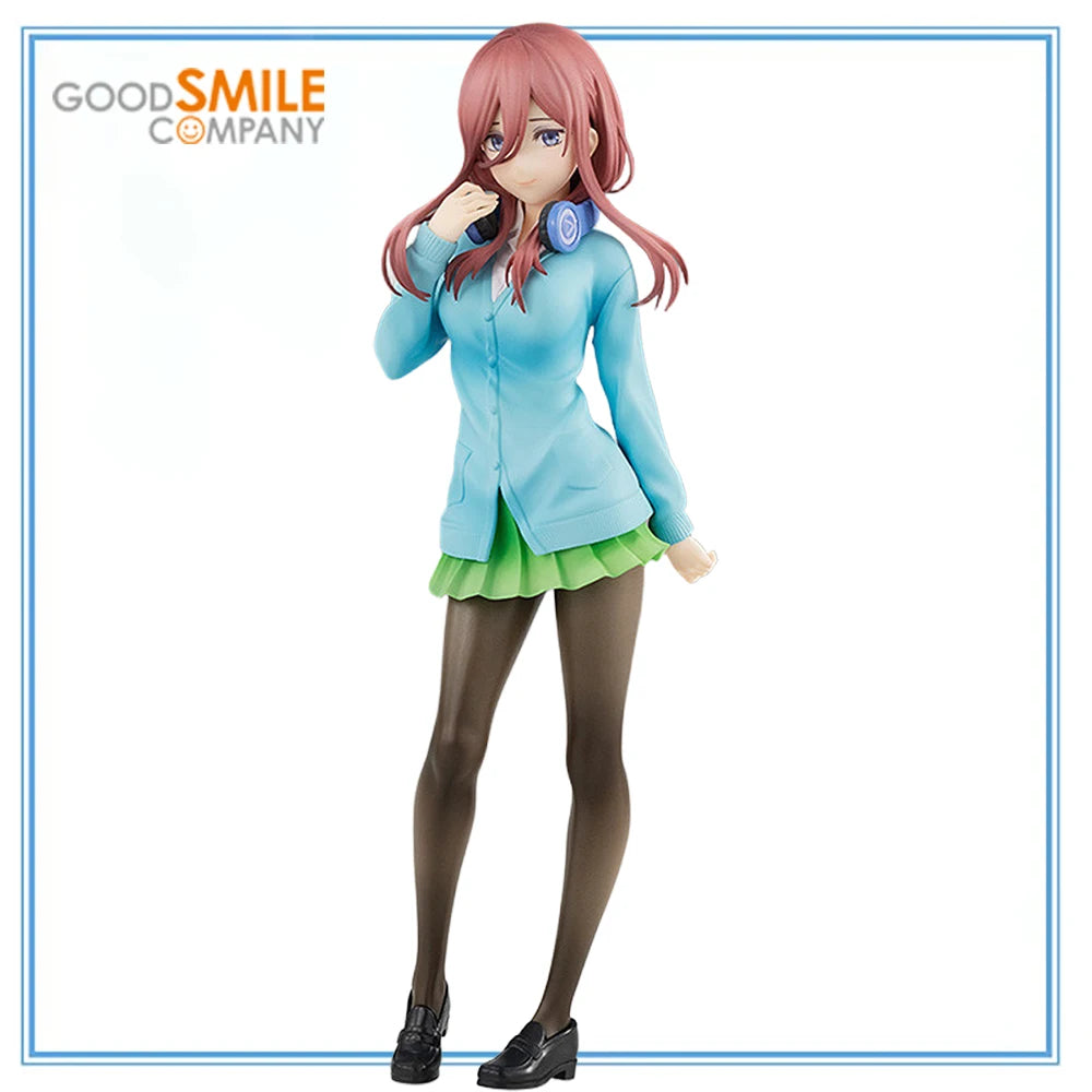 100% Original in Stock Good Smile Company Pop Up Parade Gotoubun No Hanayome ∬ Nakano Miku Collection Series Model Toys