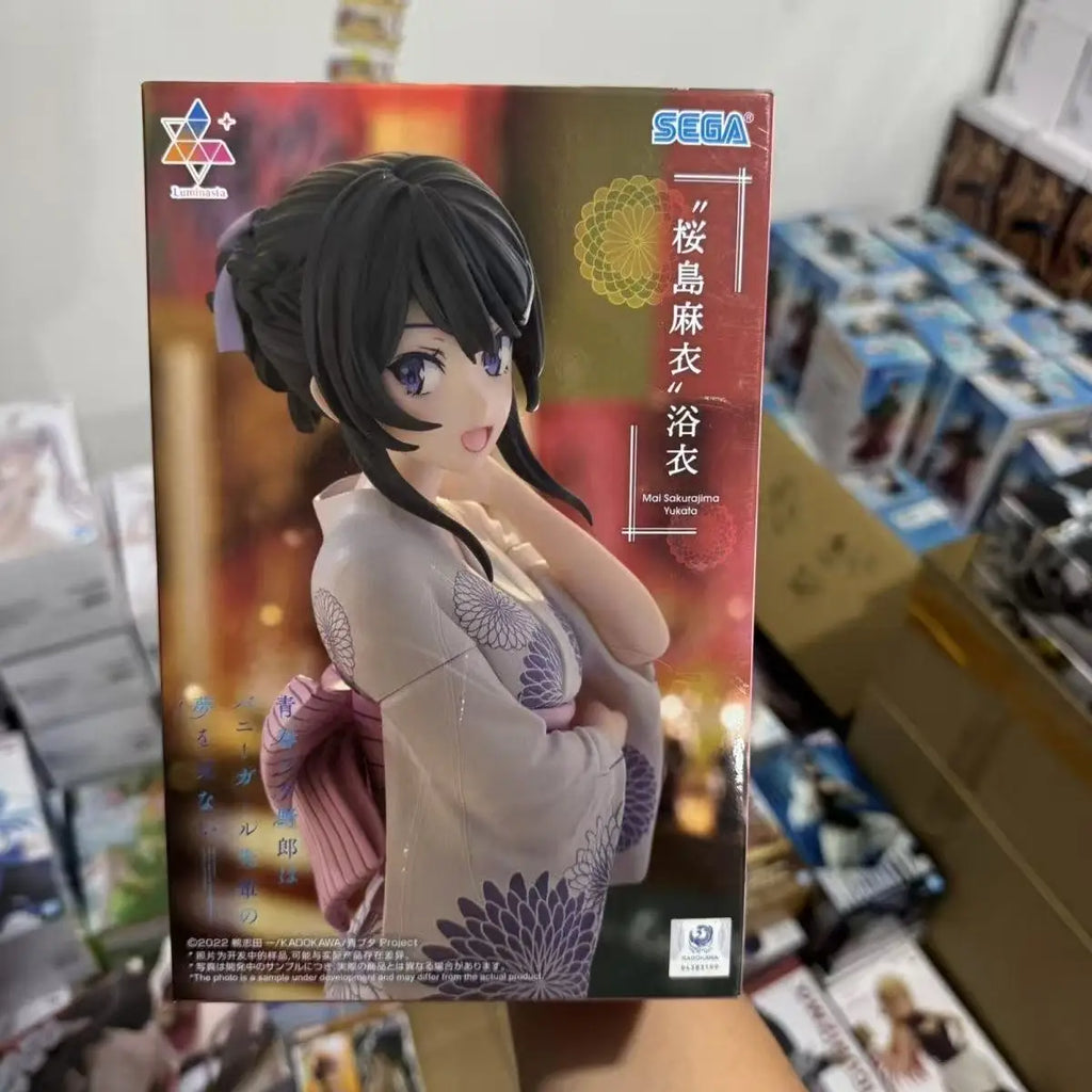 Genuine SEGA Luminasta Rascal Does Not Dream Of Bunny Girl Senpai Sakurajima Mai PVC 22CM Figure Anime Boxed Toy Gift Original