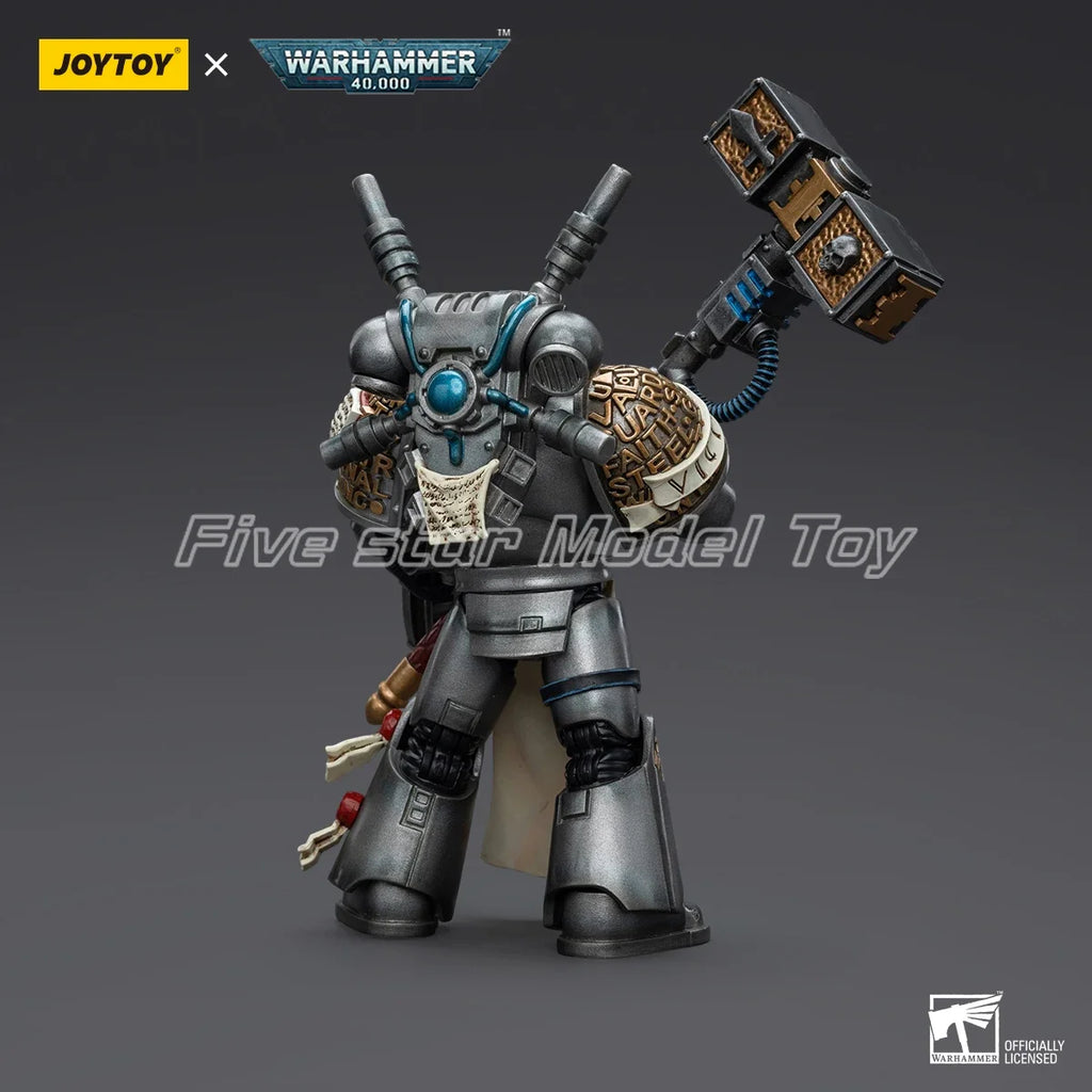 【SF】 JOYTOYS Warhammer 40K 1/18 Action Figures  Grey Knights Interceptor Squad Interceptor Justicar Model Toys Gifts