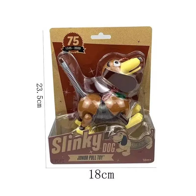 Disney Pixar Toy Story Stretch Slinky Dog Action Figures Toys Sheepherder Slinky Dog Woody Anime Figure Dolls Gifts for Kids