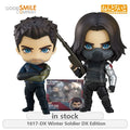 GSC Original NENDOROID Series 1617-DX Winter Soldier DX Edition Action Figure Model Toys Movable Model Ornaments Gifts Fo Boys