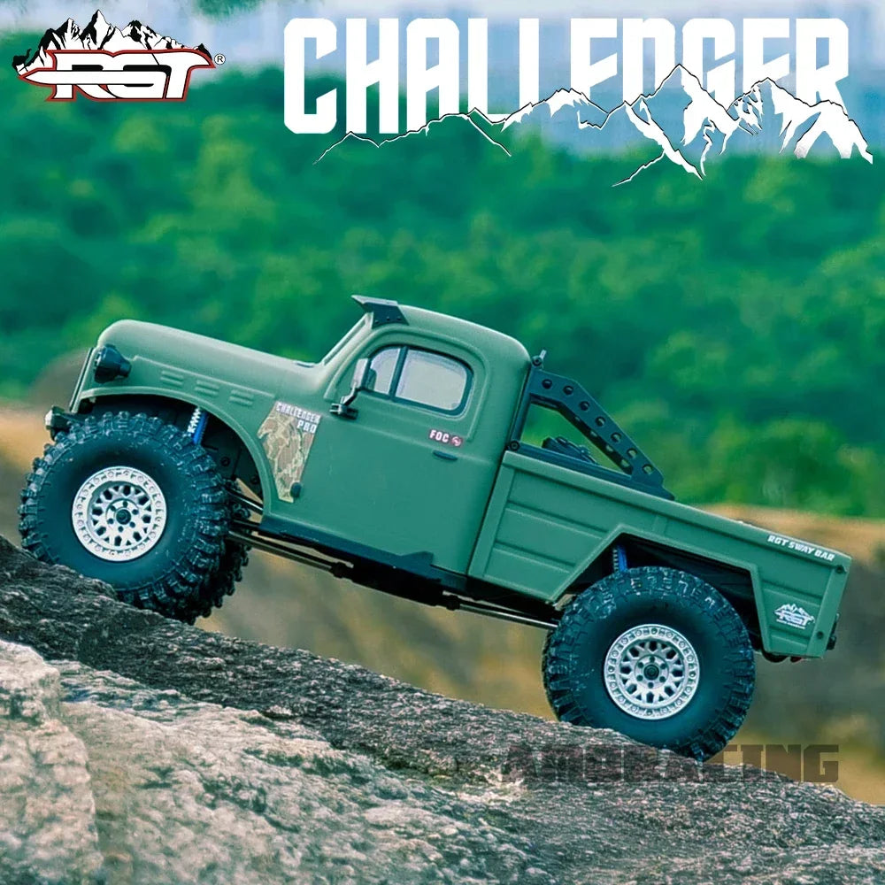 RGT CHALLENGER EX86170 PRO FOC Безчетков двигател 1/10 RC Електрически модел кола с дистанционно управление Рок краулер Играчки за възрастни и деца