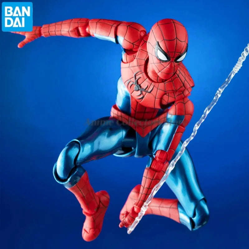 Original SH Figuarts SHF Spider Man 2099 Spider Man Across The Spider Verse Anime Character Toy Model Ornaments Collection