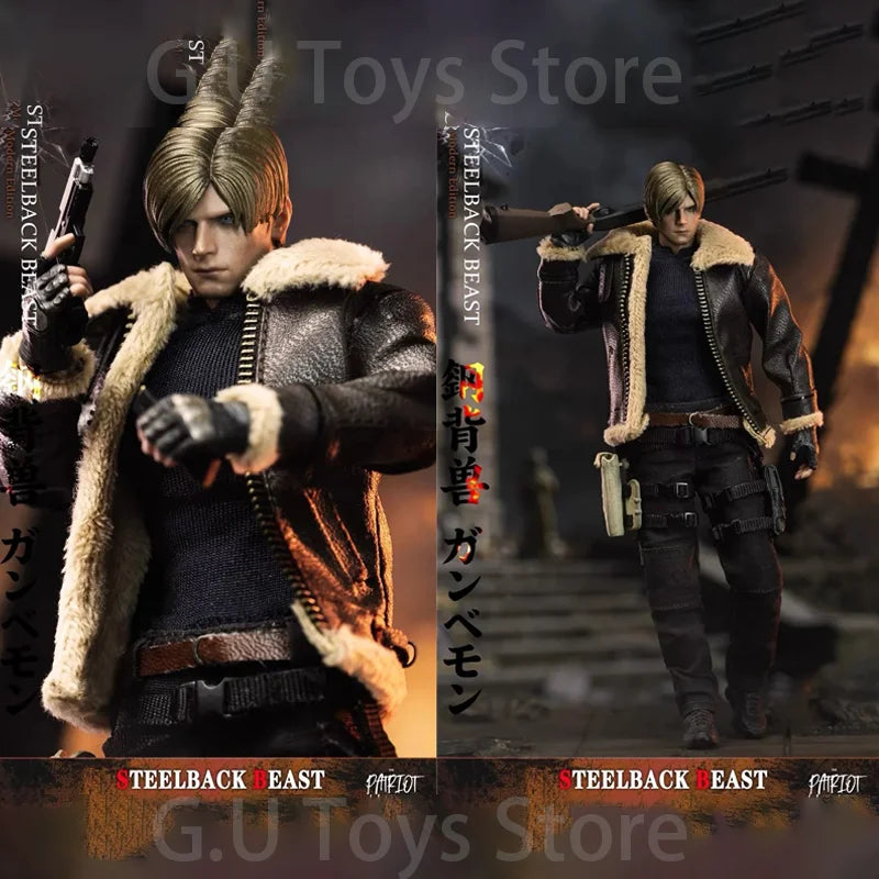 In Stock Patriot Studio 1 12 Leon S Kennedy Collectible Action Figure Resident Evil Real Masterpiece RPD Gift For Toy Collectors