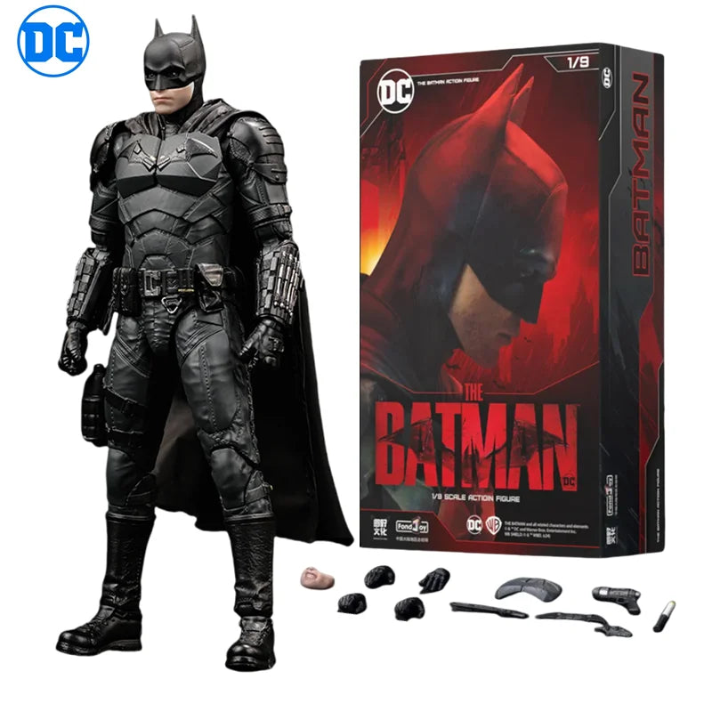 DC Robert Pattinson The Batman Action Justice League Figure ben Batman Anime Figures Collections Models Toys Kids Gift