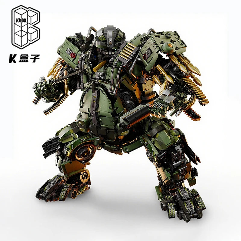 6148PCS Technical Inspector Mecha Building Blocks Creative Hobby Robot Model Collection Bricks Toy Gift For Boy
