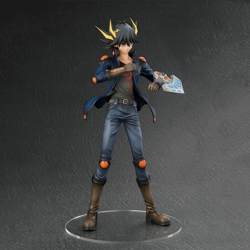 In Stock Original AMAKUNI Yu-gi-oh! Duel Monsters Figure Chazz Princeton Jaden Yuki Yusei Fudo Pvc Model Toys Yu-Gi-Oh! 5D's