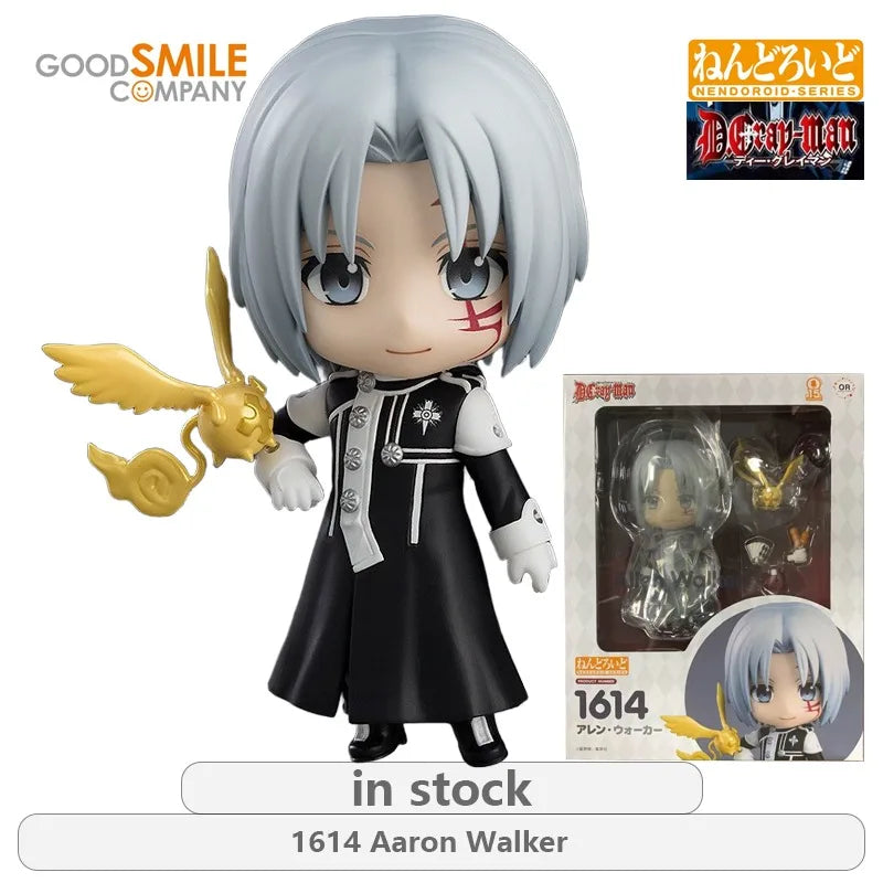 GSC Original NENDOROID D.Gray-man Series 1614Aaron Walker\Yutaka Kanda\1854 Rabbi Anime Action Figure Model Toys Gifts Fo Boys
