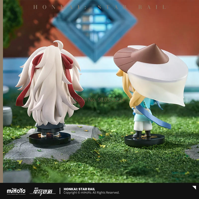 Mihoyo Honkai：Star Rail Nameless Guest'S Medal Series Blind Box Egg Jing Yuan Sampo Koski Desktop Ornament Decoration Kids Gift