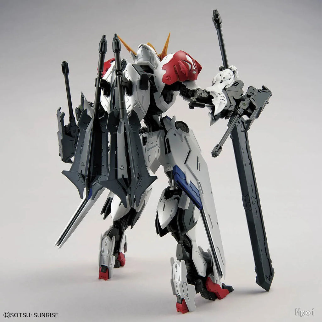 Bandai MG 1/100 Model Kit ASW-G-08 Gundam Barbatos Lupus Assembled Anime Action Mech Product Figure Gift for Collector