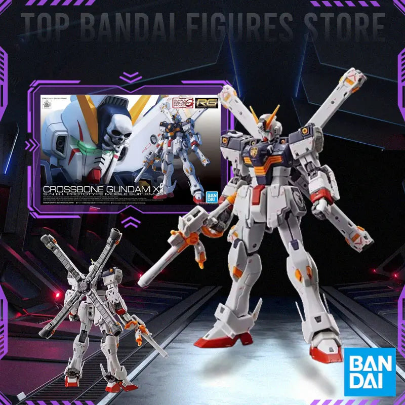 Bandai RG RX-78-2 WING RX-93-V2 UNICORN GOD GUNDAM In stock Anime Original Model Toy Action Figure Robot Collection Toy Gift
