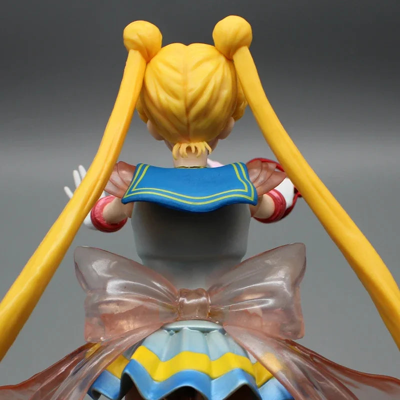 35cm Moon Anime  Figure Tsukino Usagi  Action Figurine Pvc Statue Model Collection Decor Toys kids Christmas Gifts