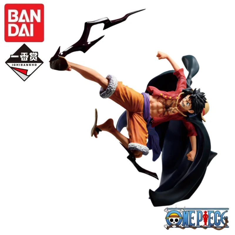 In Stock Original Bandai One Piece Ichiban Kuji TREASURE CRUISE Kaidou Yamato Luffy Roronoa Zoro Sanji Anime Figures Toys Gift