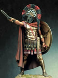 1/18 90mm  ancient stand  warrior with shield   (WITH BASE ) Resin figure Model kits Miniature gk Unassembly Unpainted
