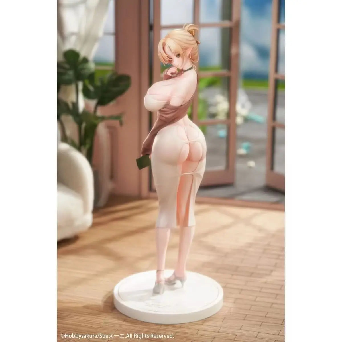 Elié Elf wife Art Elf - Anime Figure with Form Fitting Dress 27cm Sexy Movable PVC Figure Anime Girl Favorite Table Model Toy