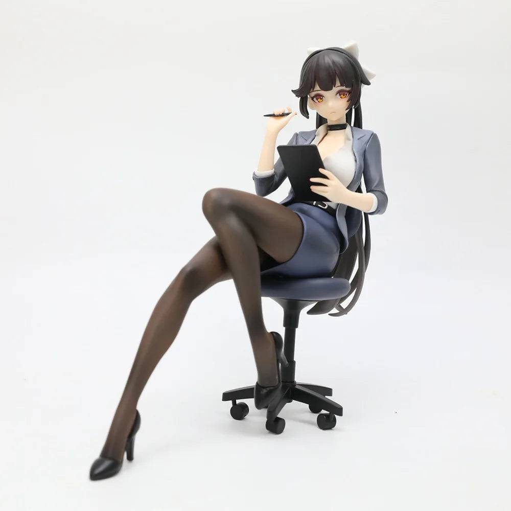 Azur Lane Takao With Chair 1/6 OL Ver AniGame Girls Toys Figure Chinese Anime PVC Action Figure Toy Game Collection Model Doll
