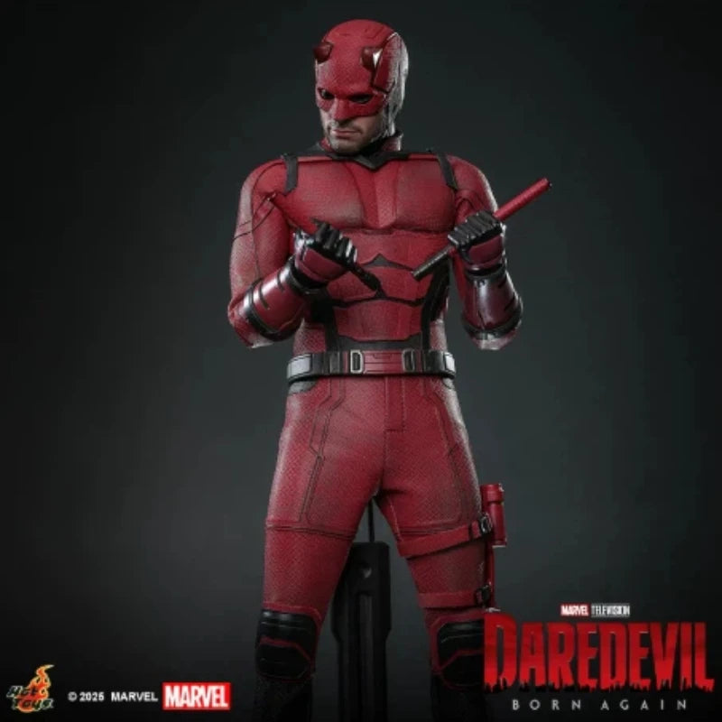 Hot Toys Daredevil Born Again 1 6 Scale Collectible Action Figure Marvel Superhero For Adult Collection Hobby Enthusiasts Gift