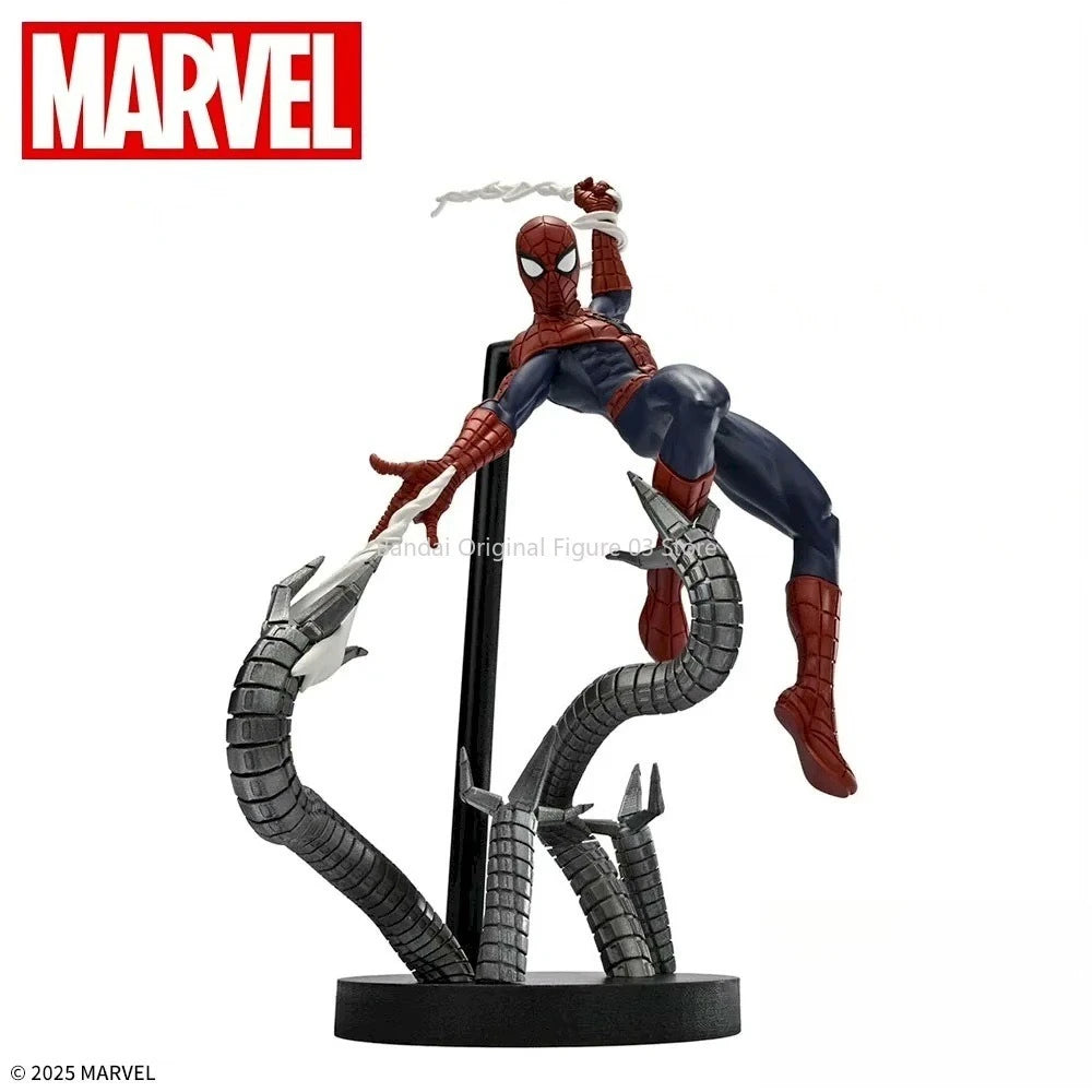 Original SEGA Spiderman VS OA Octopue 2099 Gwen Stacy YAGNETO CAPTAIN AMERICA Anime Figure Toys PVC Model Collection