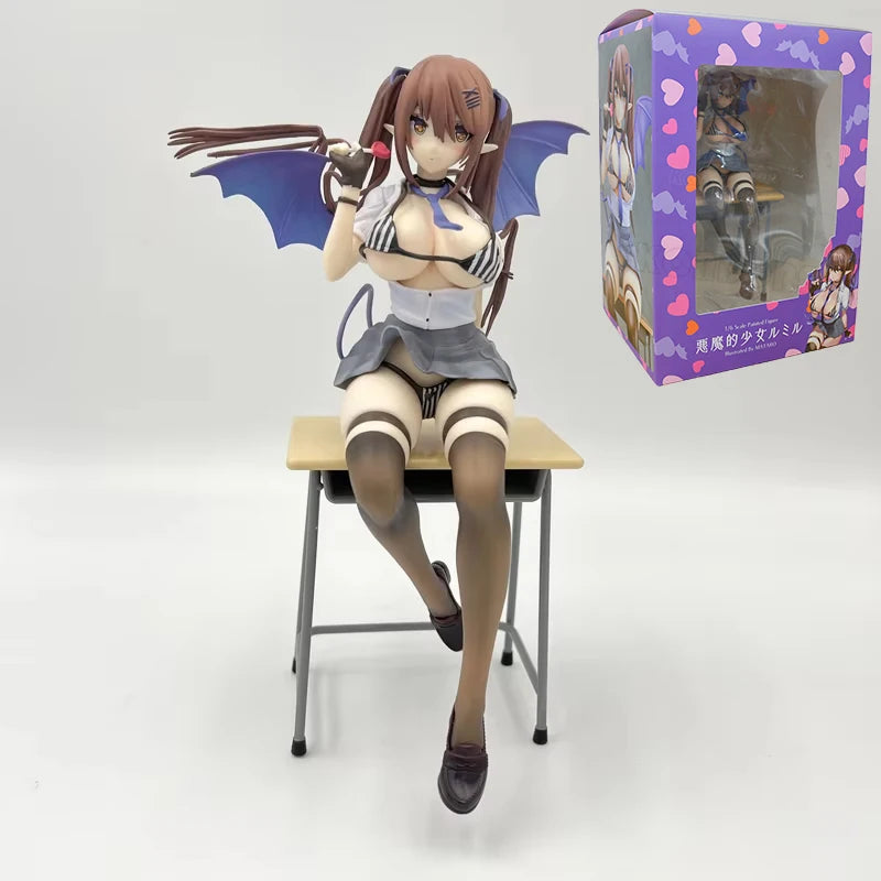 Bfull FOTS JAPAN Nanami Yuuno Sexy Anime Girl Figure Daiki Kougyou Mimaki Hanon/Emma/Succubus Action Figure Model Doll Toys Gift