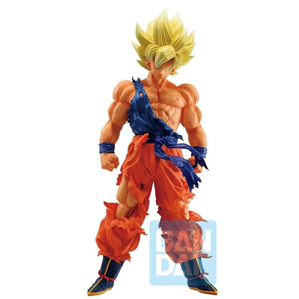 100% Original in Stock Bandai Spirits Ichiban Kuji Dragon Ball Z Son Goku SSJ Collection Series Model Cartoon Character Model
