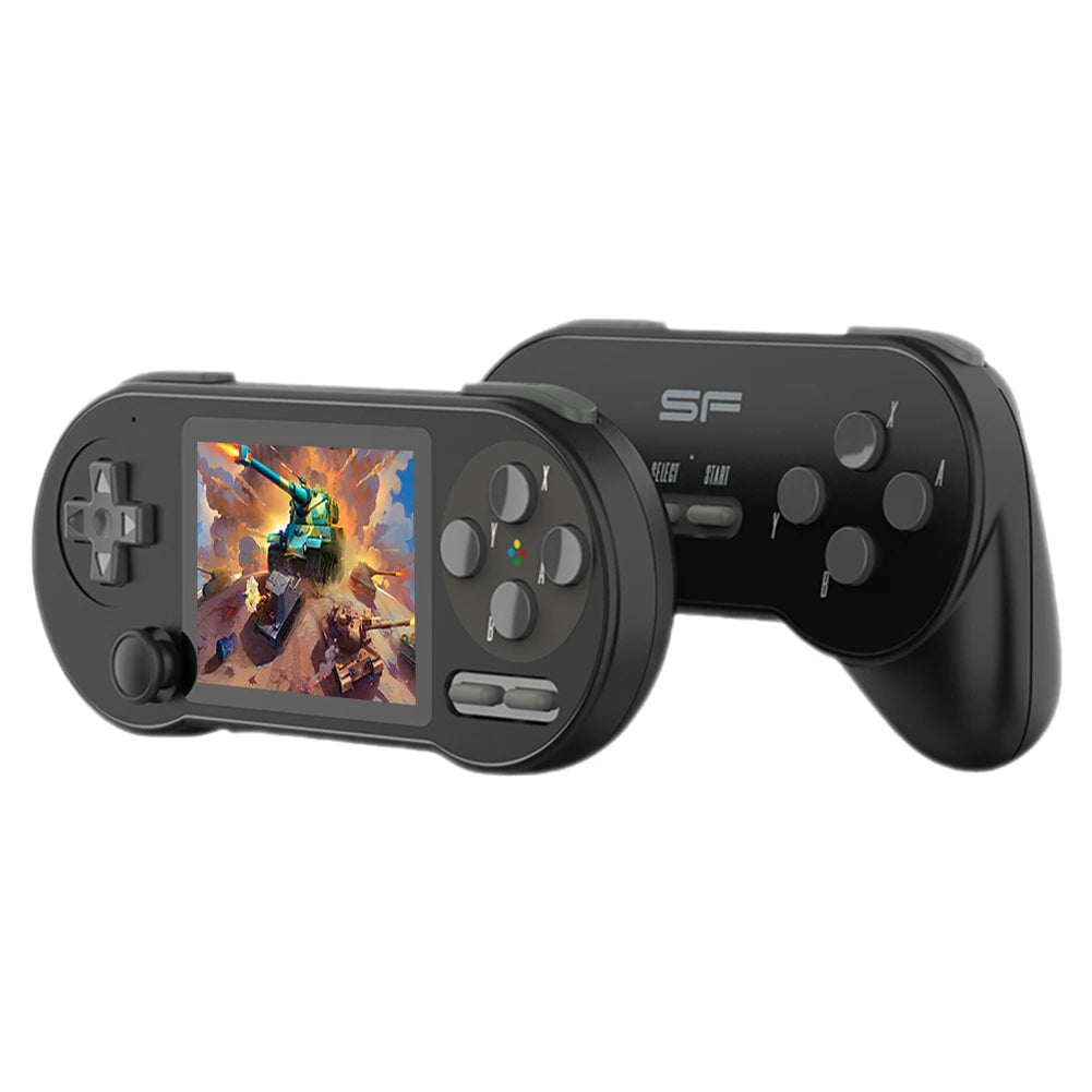 3 Inch Handheld Game Console With Rocker Classic Game Console Player Comfortable Grip Type-C Charging Birthday Gift for Children