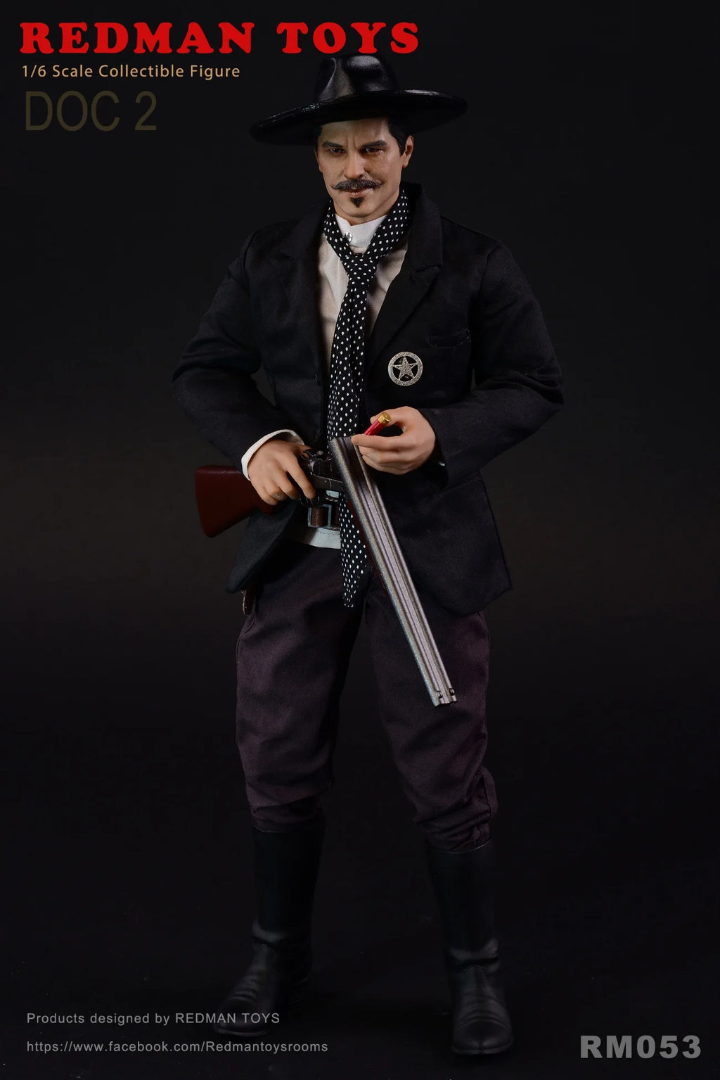 REDMAN TOYS RM053 1/6 The COWBOY DOC 2 Action Figure 12-inch Male Soldier Figurine Full Set Collectible Model In Stock