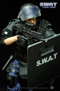 1/6 Scale TE Police SWAT Action Figure Toy Model 12inch Male Soldier Assaulter/Breacher/Point-man Toy