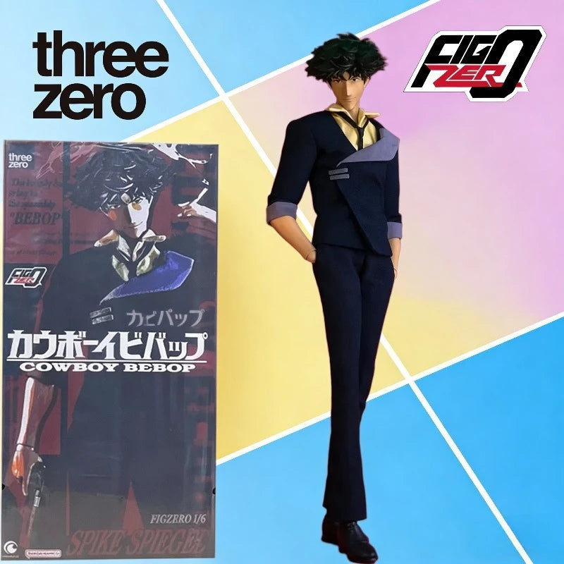 3A Toys Threezero Original Cowboy Bebop Series 1\6  FigZero Interstellar Cowboy Spike Spiegel Anime Action Figure Model Toys