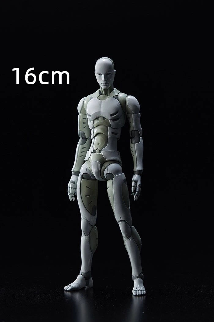 Heavy Industries Synthetic Human Figure 1/12 Scale Collectible Men 1000Toys Testing Robots Body 6Inch Men Soldier Action Figures