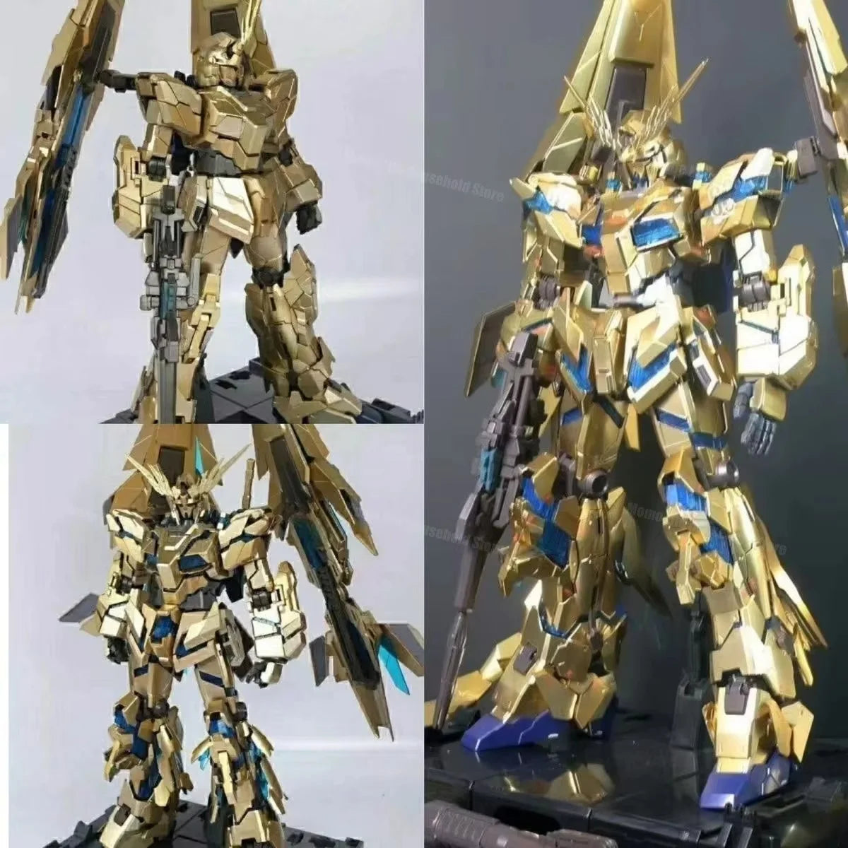 In Stock Daban 1/60 Pg Rx-03 Unicorn 03 Phenex Nt Assembly Model Kits Plastic Skeleton Action Figure Robot Plastic Model Toys