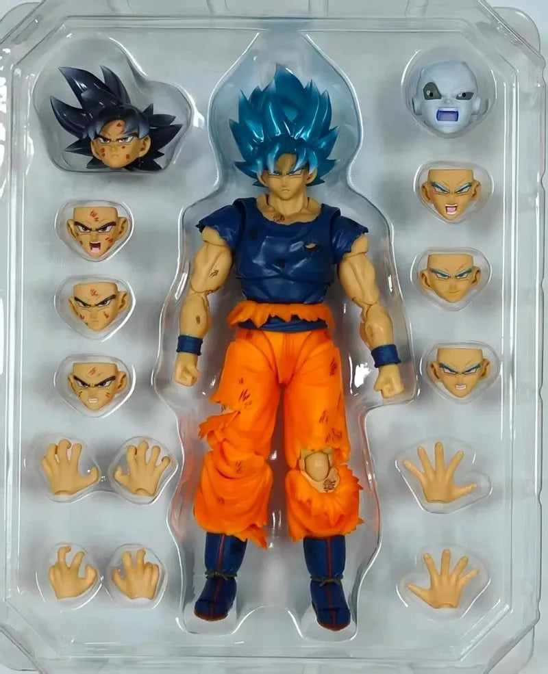 In Stock HY Studio Dragon Ball Sun Wukong Ordinary Version War Damage Version The Comfortable Martial Artist Action Figures