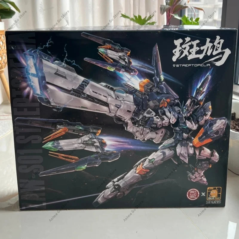 NEW DLKHOBBY Model Zaws01 Streptopelia Action Figures Assembly Model Kit 1/100 Three Layer Skeleton Plastic Robot Toy Gift