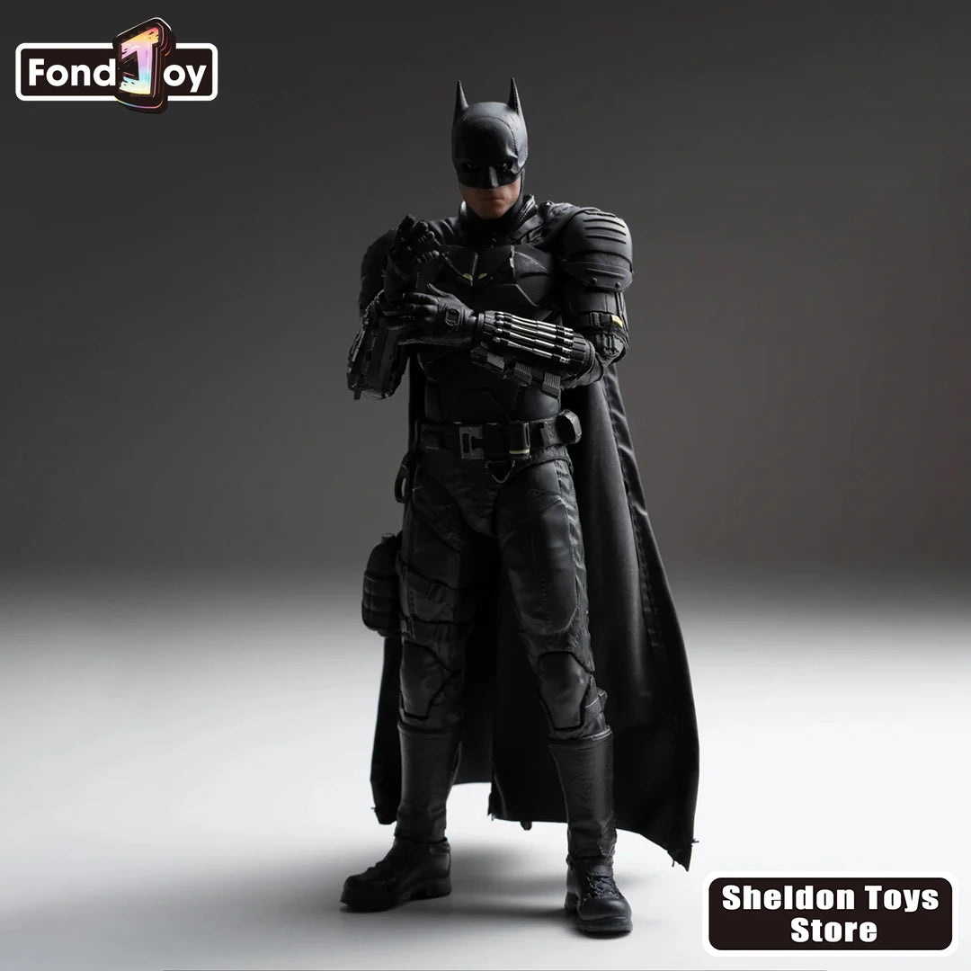 Genuine Fondjoy Batman(2022) Action Figure Toys Super Hero Model Batman Doll DC Fans Collection The Dark Knight Bruce Wayne