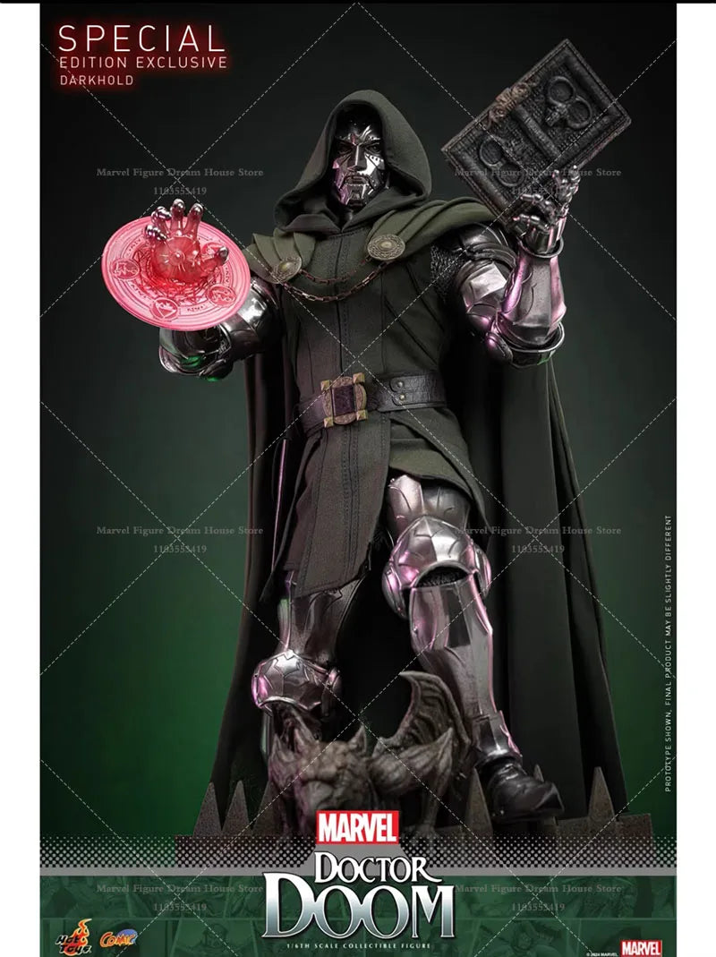 Height About 33.5CM  1/6 Scale Victor Doom 12-inch Full Set Action Figure Soldier In Stock HotToys HT CMS022B Special Edition